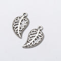 Zinc Alloy Leaf Charm Pendant No.908007 for DIY Necklace Bracelet Jewelry Making view 3