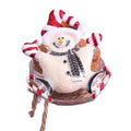 Christmas Tree Brooch Pin With Cute Penguin And Santa Design, Holiday Corsage For view 5