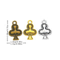 Zinc Alloy Playing Card Charm Pendant No.111180 for DIY Necklace Bracelet Jewelry Making view 4