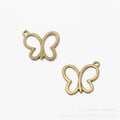 Zinc Alloy Butterfly Charm Pendant No.678597 for DIY Necklace Bracelet Jewelry Making view 2