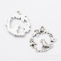 Zinc Alloy Bird Cage Charm Pendant No.410032 for DIY Necklace Bracelet Jewelry Making view 2