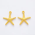 Zinc Alloy Starfish Charm Pendant No.024521 for DIY Necklace Bracelet Jewelry Making view 4