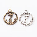Zinc Alloy Anchor Charm Pendant No.616231 for DIY Necklace Bracelet Jewelry Making view 1