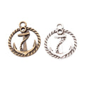 Zinc Alloy Anchor Charm Pendant No.616231 for DIY Necklace Bracelet Jewelry Making view 5