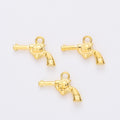 Zinc Alloy Pistol Charm Pendant No.528035 for DIY Necklace Bracelet Jewelry Making view 4