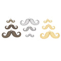 Zinc Alloy Mustache Charm Pendant for DIY Necklace Bracelet Jewelry Making view 5