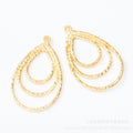Zinc Alloy Teardrop Charm Pendant No.659726 for DIY Necklace Bracelet Jewelry Making view 3