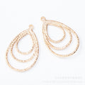 Zinc Alloy Teardrop Charm Pendant No.659726 for DIY Necklace Bracelet Jewelry Making view 4