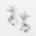 Zinc Alloy Deer Charm Pendant No.170959 for DIY Necklace Bracelet Jewelry Making view 3