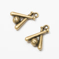 Zinc Alloy Baseball Charm Pendant No.974646 for DIY Necklace Bracelet Jewelry Making view 3