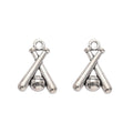 Zinc Alloy Baseball Charm Pendant No.974646 for DIY Necklace Bracelet Jewelry Making view 4