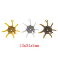 Zinc Alloy Charm Pendant No.481079 for DIY Necklace Bracelet Jewelry Making view 1