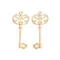 Zinc Alloy Key Charm Pendant No.936657 for DIY Necklace Bracelet Jewelry Making view 4