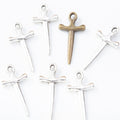 Zinc Alloy Sword Charm Pendant for DIY Necklace Bracelet Jewelry Making view 1