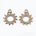 Zinc Alloy Gear Charm Pendant No.693247 for DIY Necklace Bracelet Jewelry Making view 2