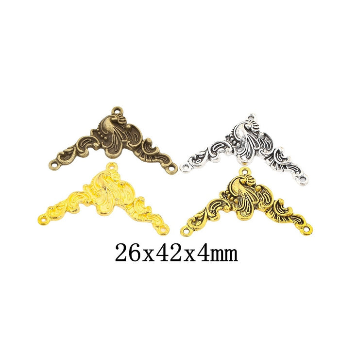 Zinc Alloy Charm Pendant No.338829 for DIY Necklace Bracelet Jewelry Making