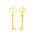Zinc Alloy Key Charm Pendant No.747104 for DIY Necklace Bracelet Jewelry Making view 4