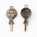 Zinc Alloy Lollipop Charm Pendant No.783014 for DIY Necklace Bracelet Jewelry Making view 3