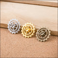 Zinc Alloy Gear Charm Pendant No.191949 for DIY Necklace Bracelet Jewelry Making view 2