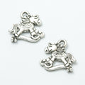 Zinc Alloy Rocking Horse Charm Pendant No.663126 for DIY Necklace Bracelet Jewelry Making view 2