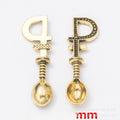 Zinc Alloy Spoon Charm Pendant No.326207 for DIY Necklace Bracelet Jewelry Making view 2