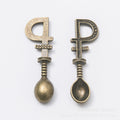 Zinc Alloy Spoon Charm Pendant No.326207 for DIY Necklace Bracelet Jewelry Making view 5