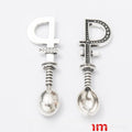 Zinc Alloy Spoon Charm Pendant No.326207 for DIY Necklace Bracelet Jewelry Making view 3