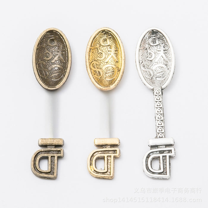 Zinc Alloy Spoon Charm Pendant No.977166 for DIY Necklace Bracelet Jewelry Making