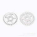 Zinc Alloy Gear Charm Pendant No.977547 for DIY Necklace Bracelet Jewelry Making view 4