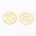 Zinc Alloy Gear Charm Pendant No.977547 for DIY Necklace Bracelet Jewelry Making view 3