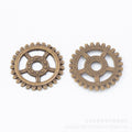 Zinc Alloy Gear Charm Pendant No.977547 for DIY Necklace Bracelet Jewelry Making view 2