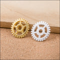 Zinc Alloy Gear Charm Pendant No.977547 for DIY Necklace Bracelet Jewelry Making view 5
