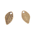 Zinc Alloy Leaf Charm Pendant No.190680 for DIY Necklace Bracelet Jewelry Making view 2