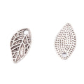 Zinc Alloy Leaf Charm Pendant No.190680 for DIY Necklace Bracelet Jewelry Making view 3