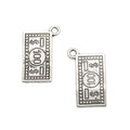 Zinc Alloy Dollar Sign Charm Pendant No.270589 for DIY Necklace Bracelet Jewelry Making view 2