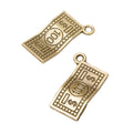 Zinc Alloy Dollar Sign Charm Pendant No.270589 for DIY Necklace Bracelet Jewelry Making view 3