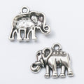 DIY Vintage Alloy Jewelry Accessory Elephant Pendant Charm For Necklace Making view 3