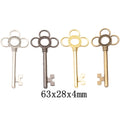 Zinc Alloy Key Charm Pendant No.190289 for DIY Necklace Bracelet Jewelry Making view 1