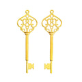 Zinc Alloy Key Charm Pendant No.606214 for DIY Necklace Bracelet Jewelry Making view 4