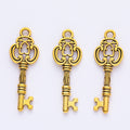 Zinc Alloy Key Charm Pendant No.910429 for DIY Necklace Bracelet Jewelry Making view 4