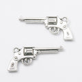 Zinc Alloy Pistol Charm Pendant No.682257 for DIY Necklace Bracelet Jewelry Making view 3