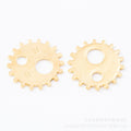 Zinc Alloy Gear Charm Pendant No.348667 for DIY Necklace Bracelet Jewelry Making view 4