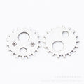 Zinc Alloy Gear Charm Pendant No.348667 for DIY Necklace Bracelet Jewelry Making view 3