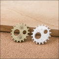 Zinc Alloy Gear Charm Pendant No.348667 for DIY Necklace Bracelet Jewelry Making view 5