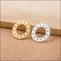 Zinc Alloy Gear Charm Pendant No.348869 for DIY Necklace Bracelet Jewelry Making view 2