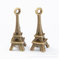 Zinc Alloy Eiffel Tower Charm Pendant No.958979 for DIY Necklace Bracelet Jewelry Making view 3