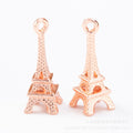 Zinc Alloy Eiffel Tower Charm Pendant No.958979 for DIY Necklace Bracelet Jewelry Making view 4