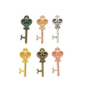 Zinc Alloy Key Charm Pendant No.673006 for DIY Necklace Bracelet Jewelry Making view 5