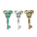Zinc Alloy Key Charm Pendant No.785230 for DIY Necklace Bracelet Jewelry Making view 5