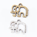 Zinc Alloy Elephant Charm Pendant No.132468 for DIY Necklace Bracelet Jewelry Making view 1